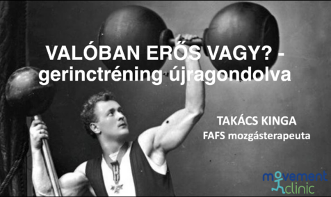 Valóban erős vagy? – gerinctréning újragondolva