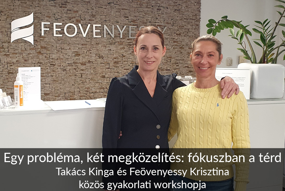 Fókuszban a térdproblémák – Takács Kinga és Feövenyessy Krisztina gyakorlati workshopja